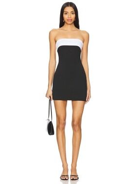 Superdown jodie strapless dress